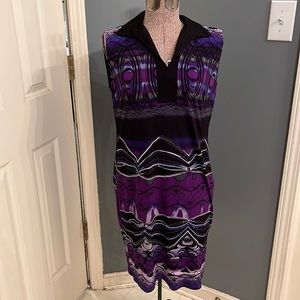 Saint Tropez dress size 10 purple